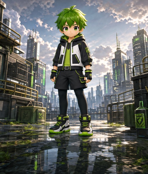 LIME — World Traveler character